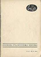 SOUDOBÁ FRANCOUZSKÁ KRESBA - katalog (1946)