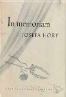 kol.autor - IN MEMORIAM JOSEFA HORY