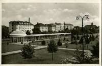 LZN PODBRADY (Masarykv park s kolondou) - pohlednice