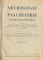 Neurologie a psychiatrie Československá - 1953