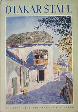 tfl Otakar - estnct akvarel z Havlkova Brodu (1954) - Kliknutm zavt
