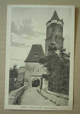 Zvkov - malebn hrad v okresu Pseckm - pohlednice - Kliknutm zavt