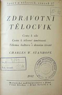 Stanhope Ch.W. - Zdravotn tlocvik (1932) - Kliknutm zavt