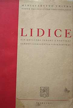 Lidice (1945) - frontispice Toyen - Kliknutm zavt