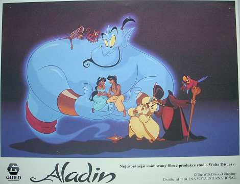 Aladin (Disney) - fotoska - Kliknutím zavřít