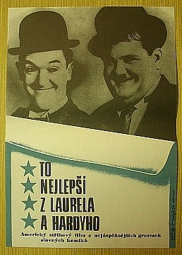 Hampl Petr - To nejlep z Laurela a Hardyho - plakt A3 - Kliknutm zavt